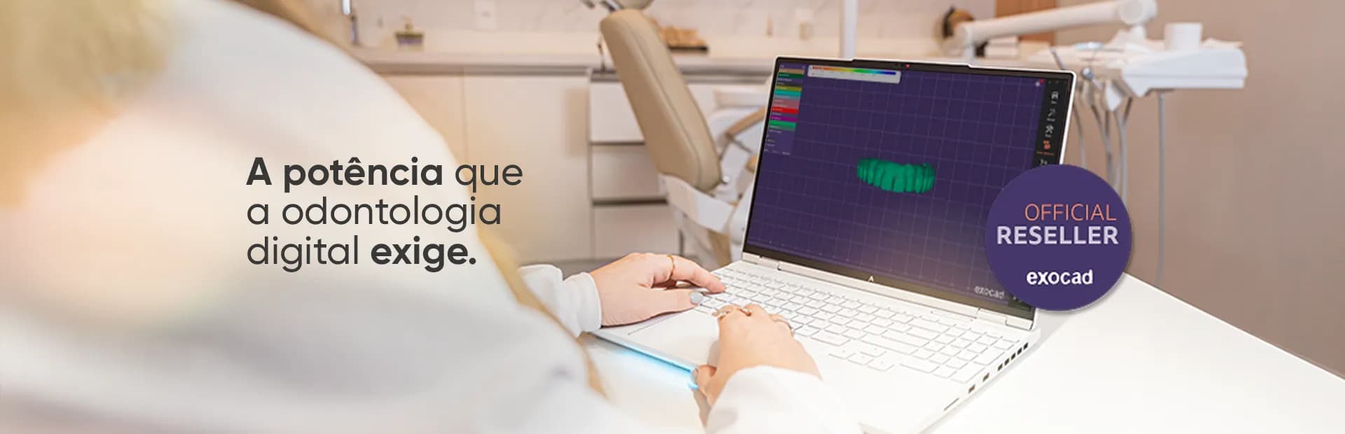 Avell e Exocad: Notebook para software de CAD e CAM